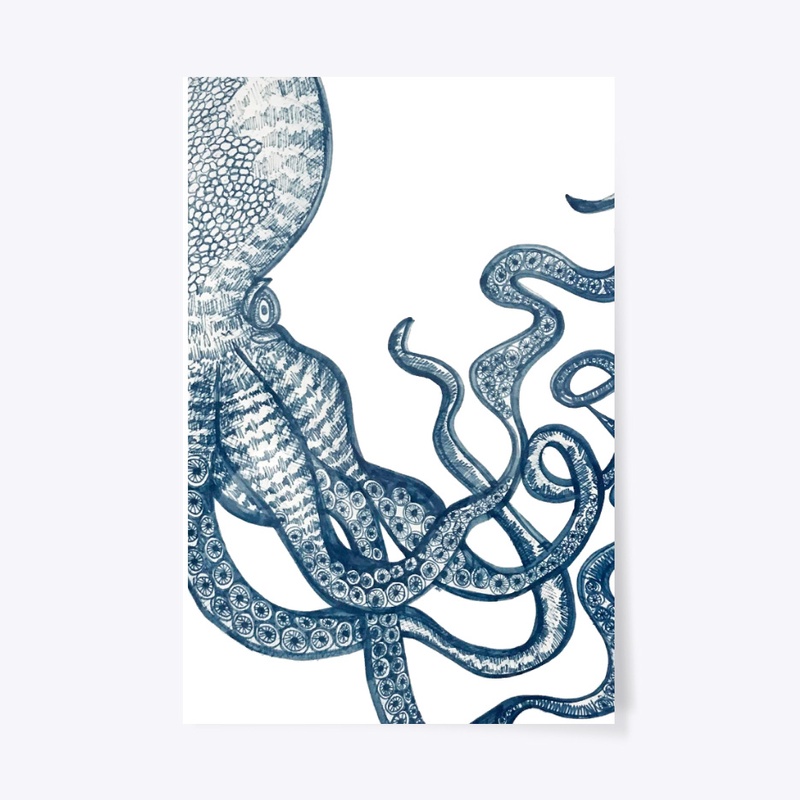 Octopus Art Print