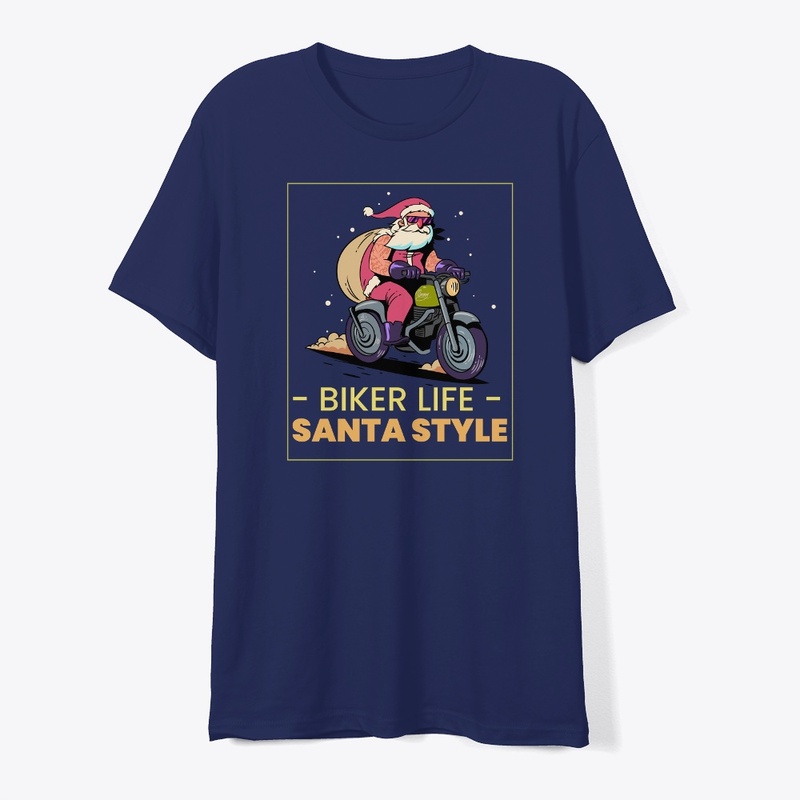 Biker Life Santa Style