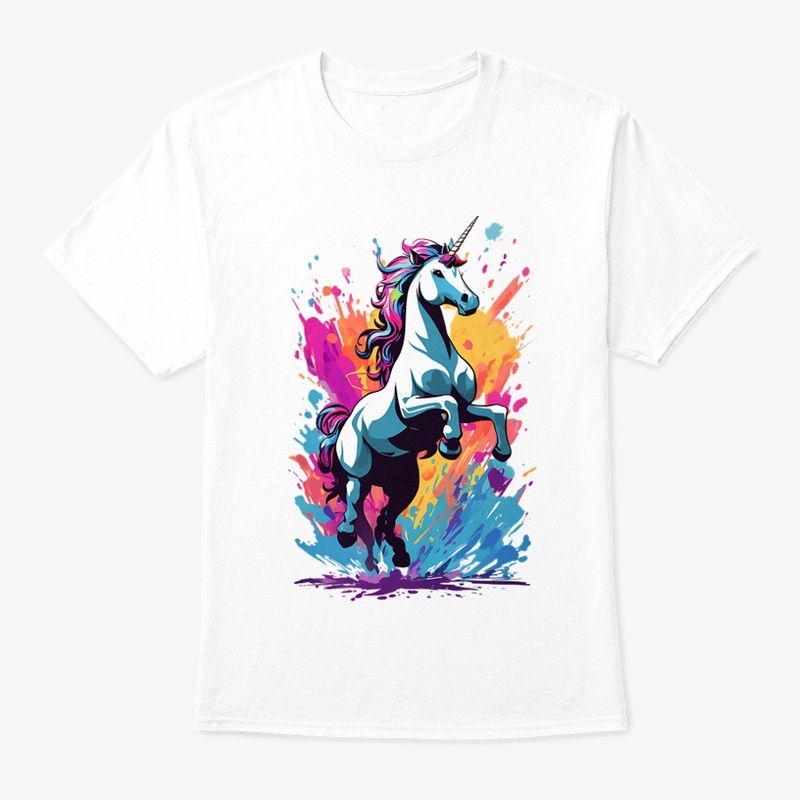 a silhouette of a unicorn