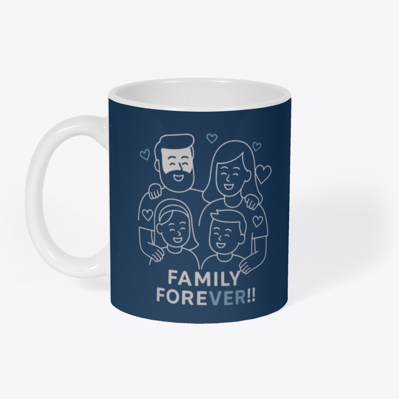 Family Forever Tee Design