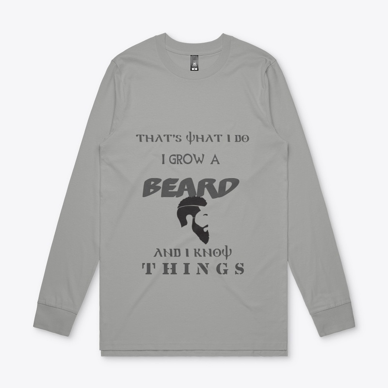 Man's Beard Shirt