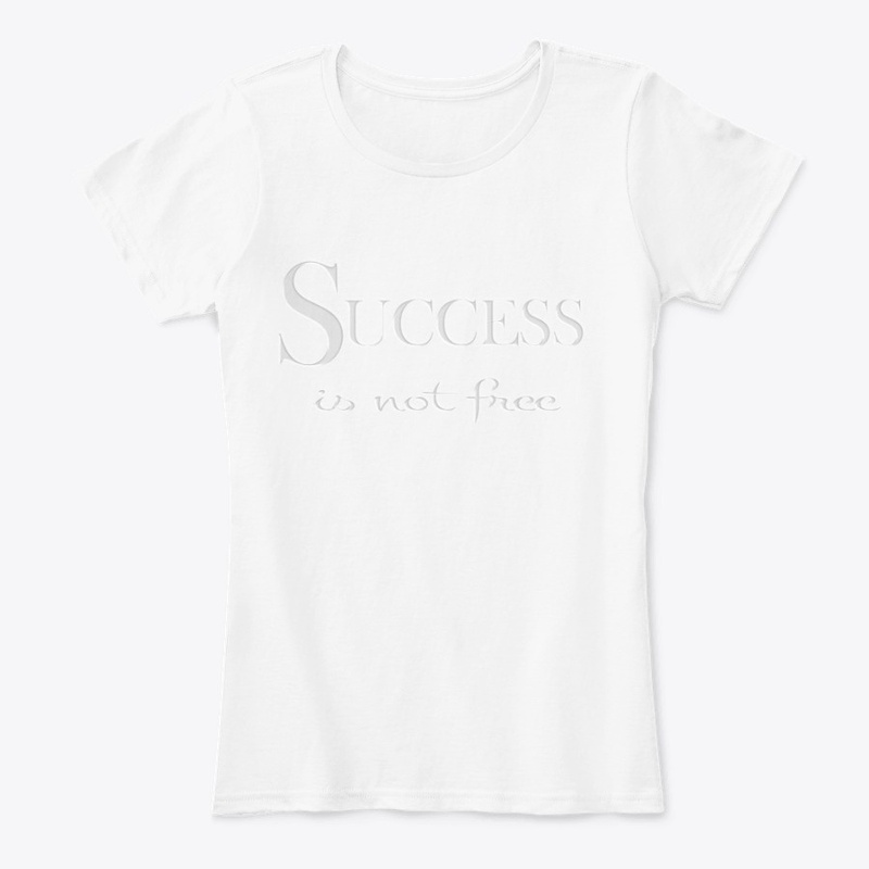Motivational slogan T-Shirt white text