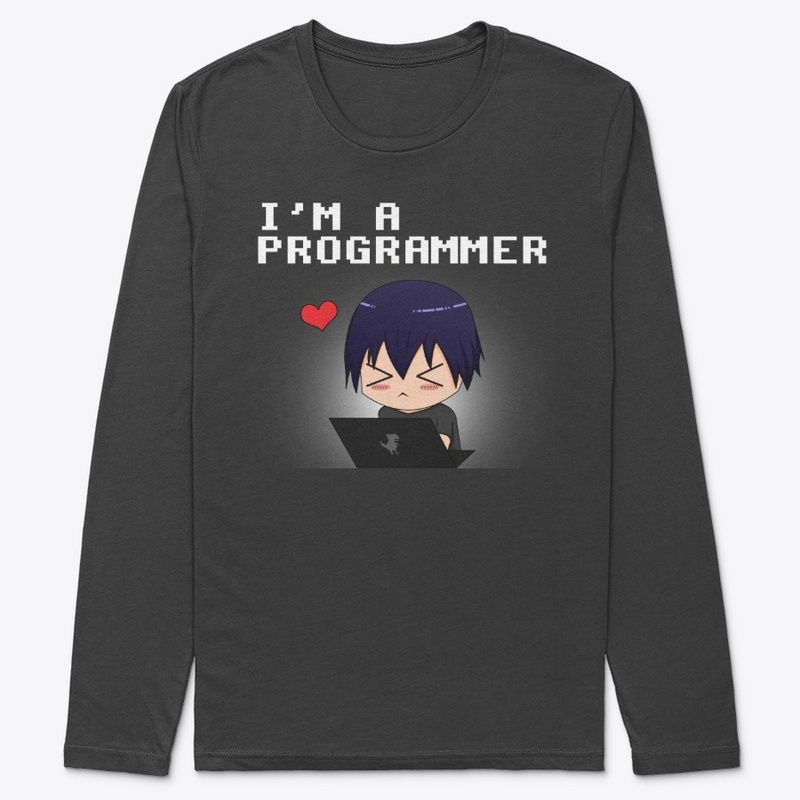 Passionate Chibi Programmer(Dark)