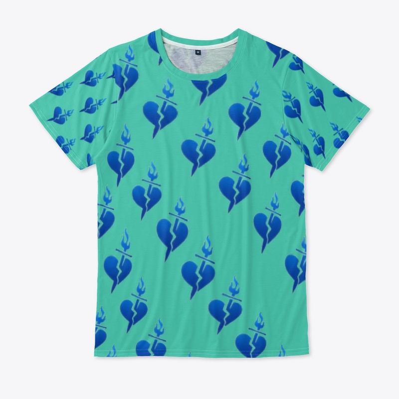 Camiseta unisex (Corazones Rotos)