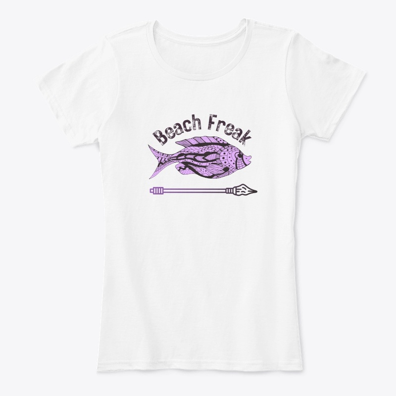 Womens Fish and Spear Beach Freak