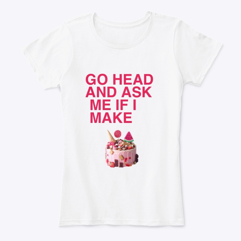 T-shirt cake designer