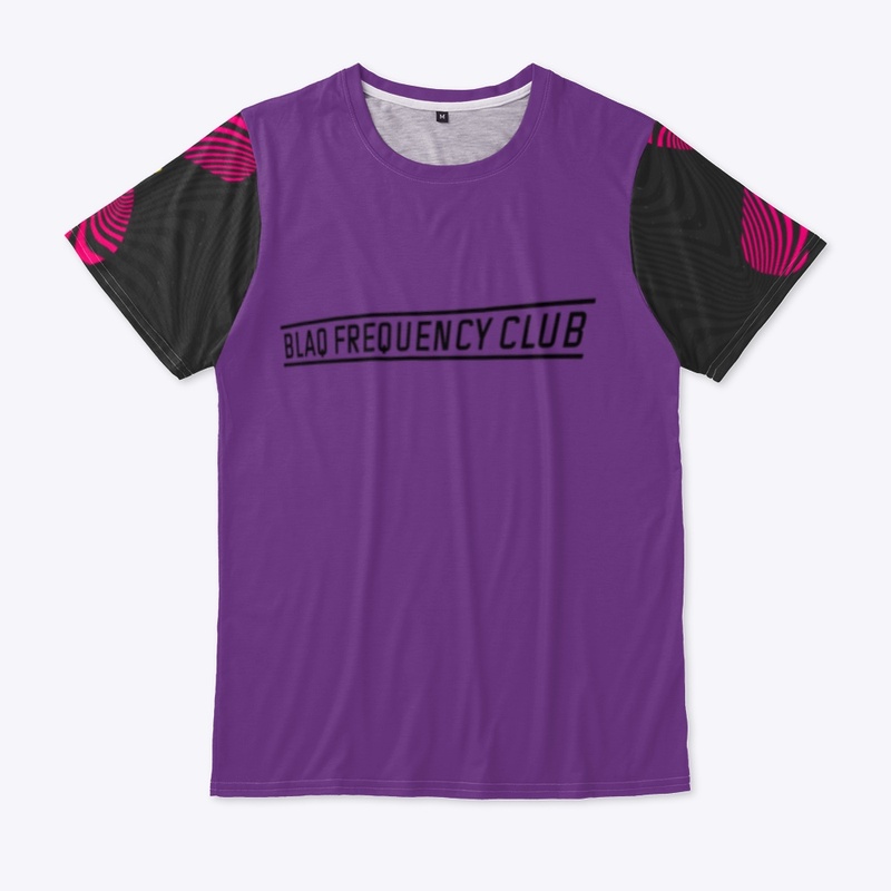 Abstract Blaq Frequency Club Tee