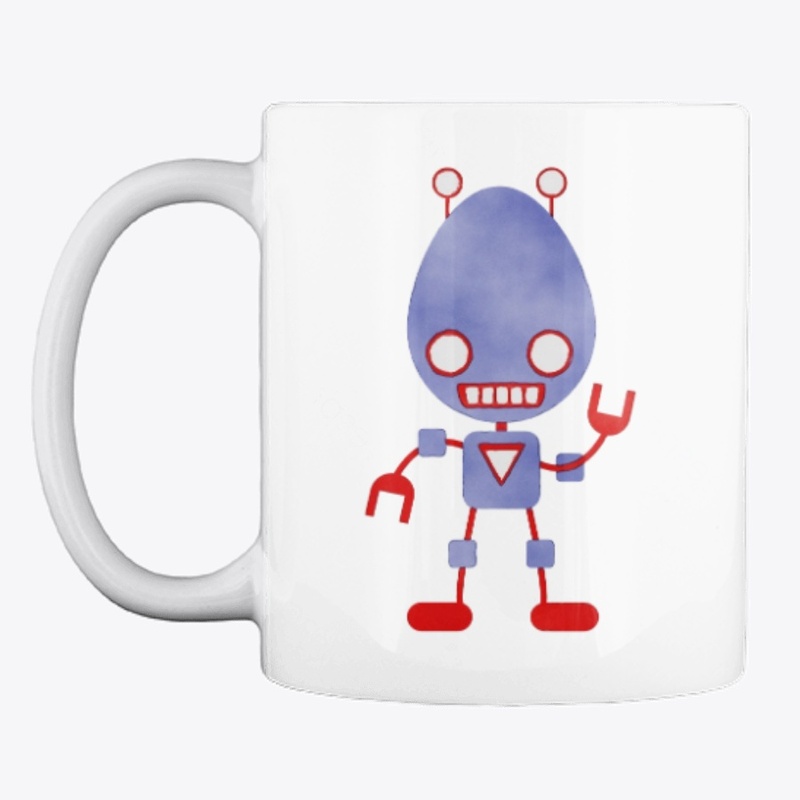 Robot cartoon design