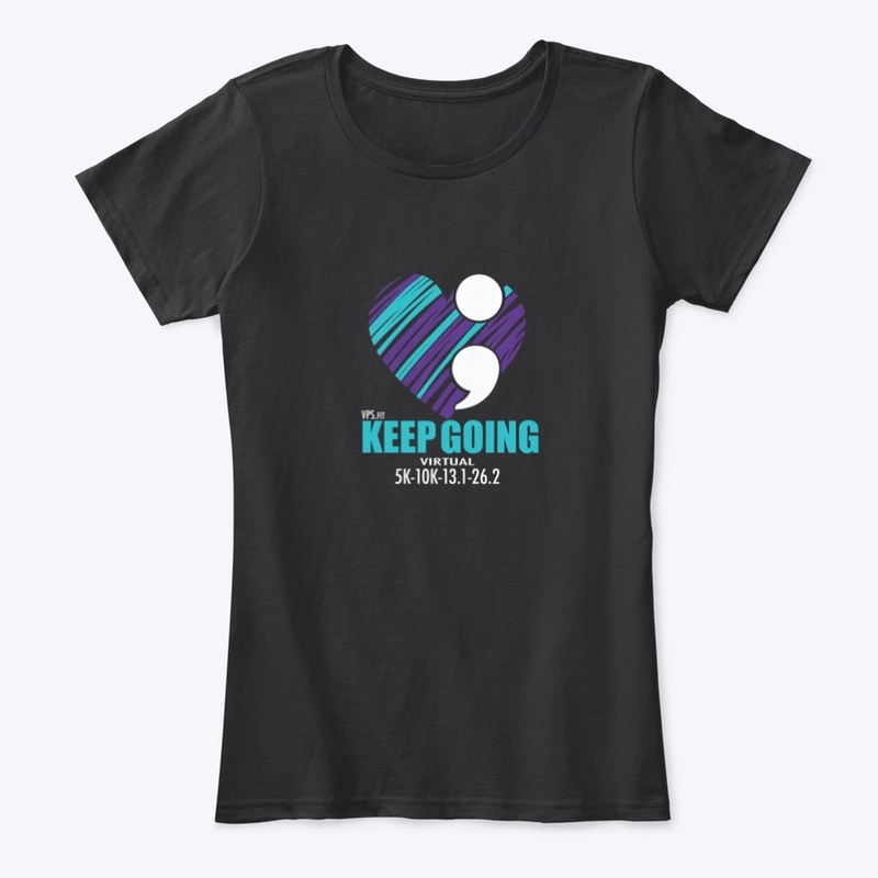 Keep Going Suicide Awareness Tee