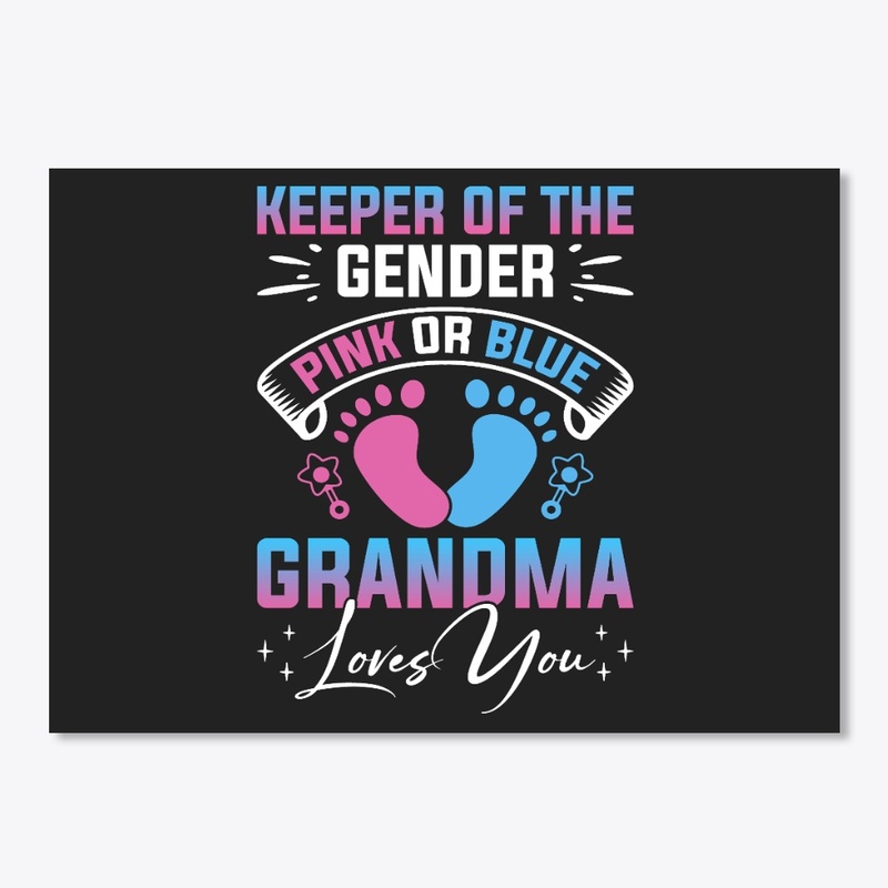 Baby Shower Gender Reveal Grandma