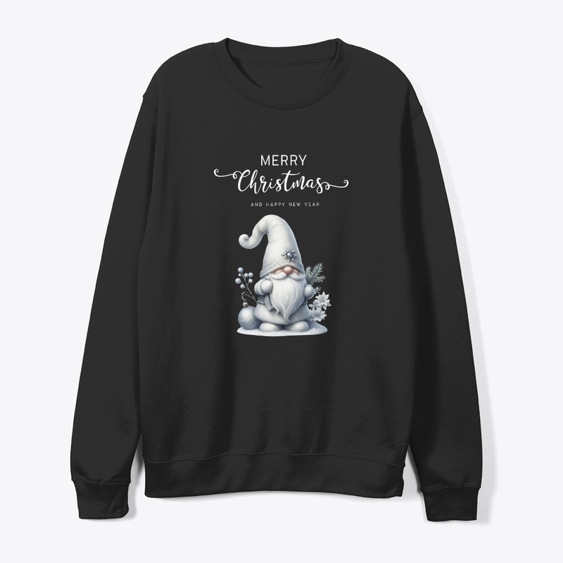Silver Xmas Gnome