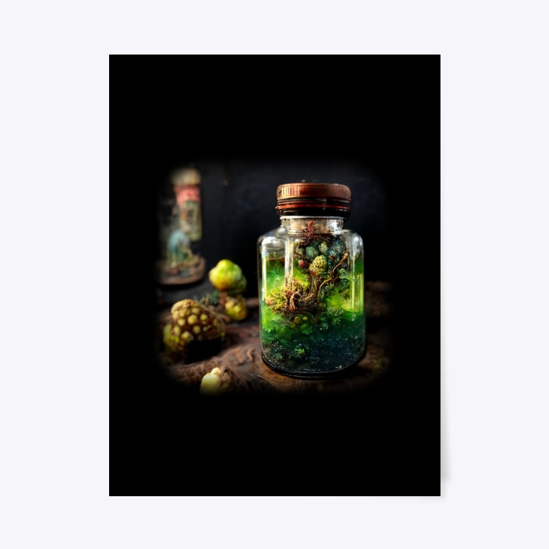 Funky fungi bottle