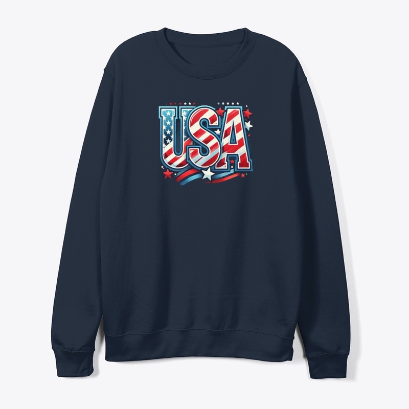 USA Colorful and Patriotic Unisex