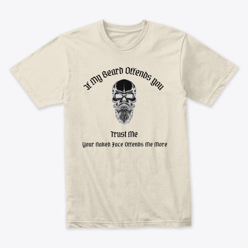 Bearded Skull, If My Beard Offends You