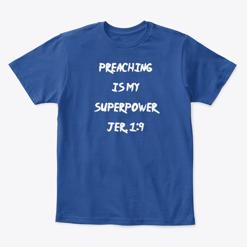Preaching Superpower 1.0 White Font