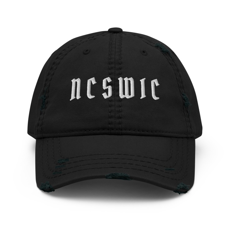 NCSWIC Distressed Dad Hat