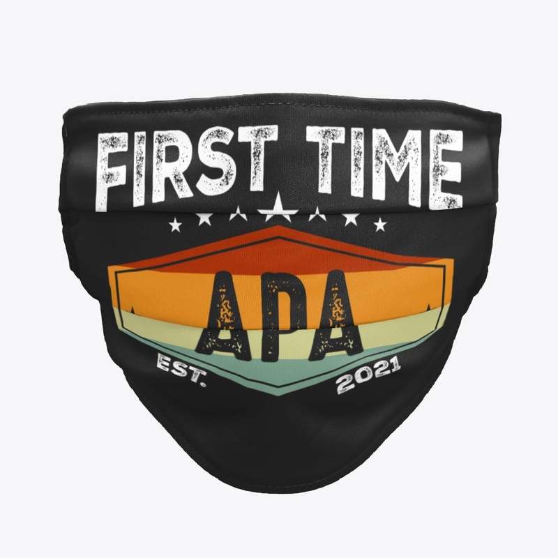 First Time Apa New Dad Est 2021 Father's