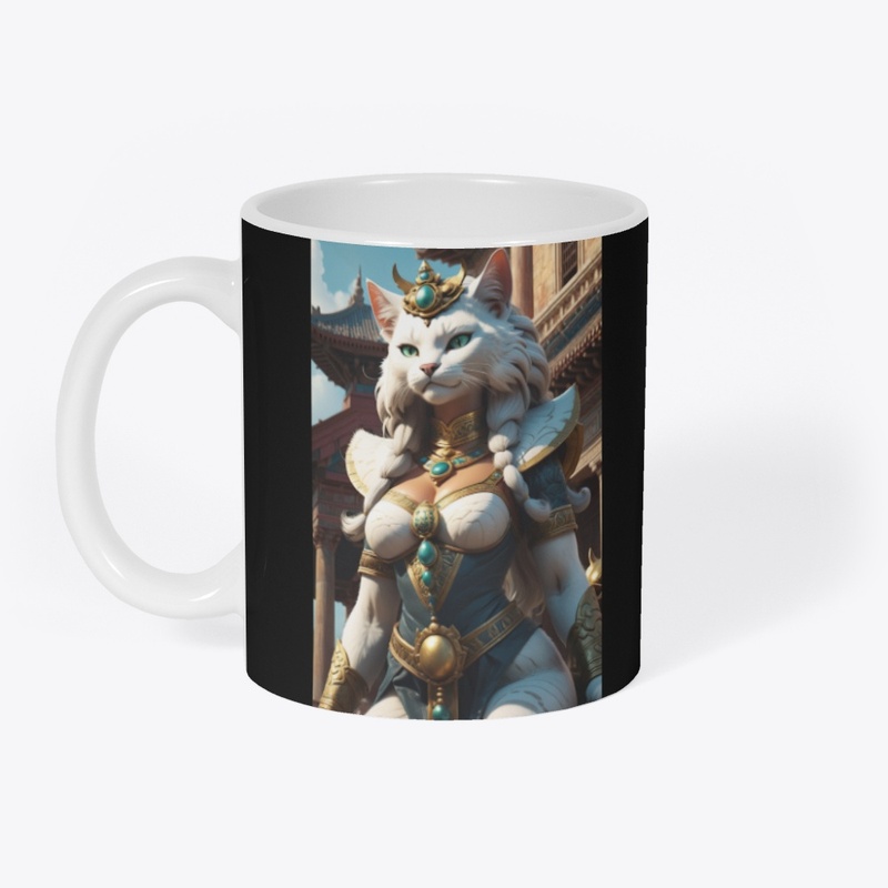 Regal Feline Warrior