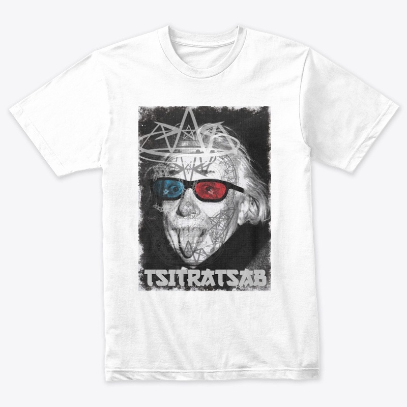 Bastasrtist Skull Albert Einstein 3D SC.