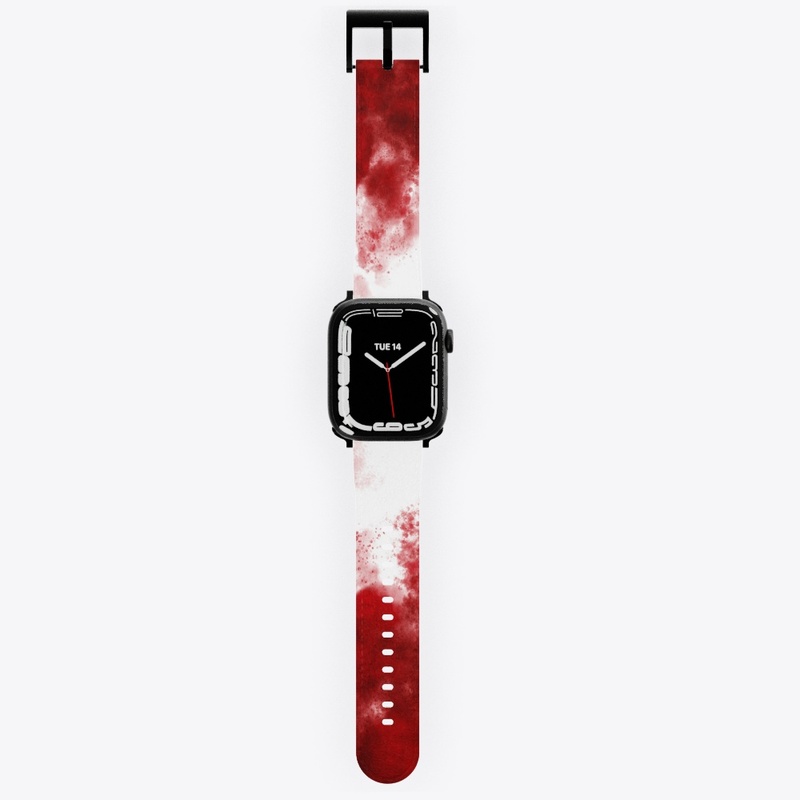 Blood Stained Apple Watch Band
