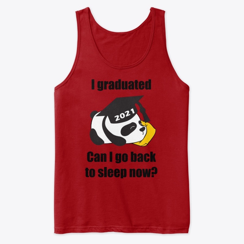 I graduated - Can I go back to sleep now