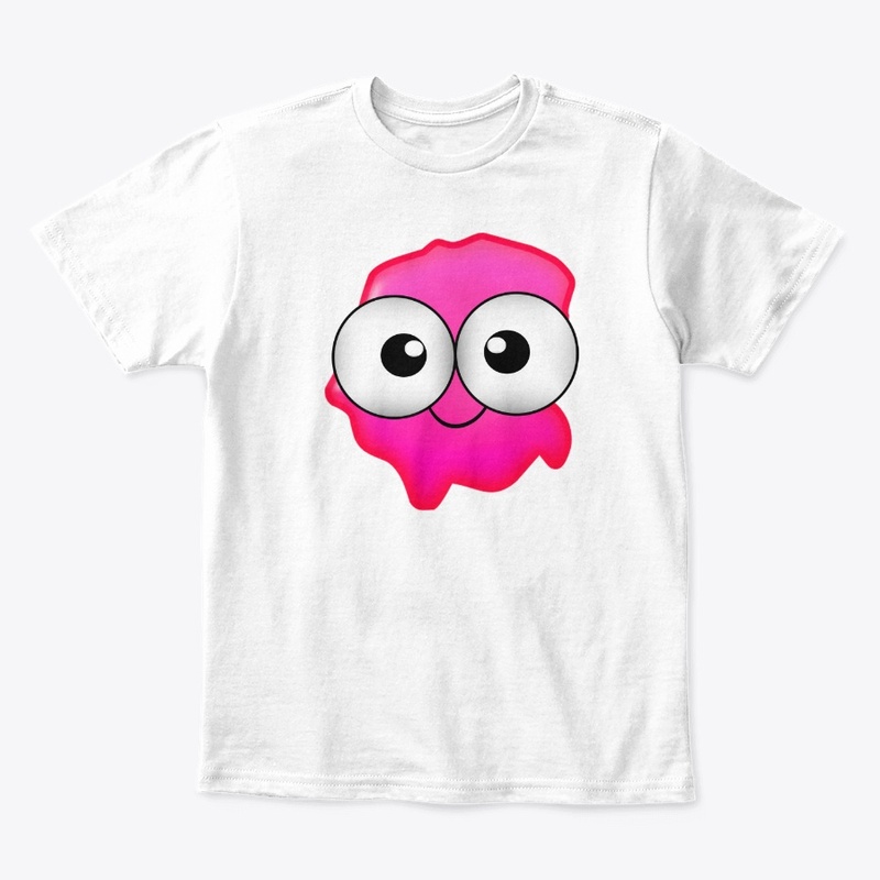 Girls Adorable Pink Gum Character. 