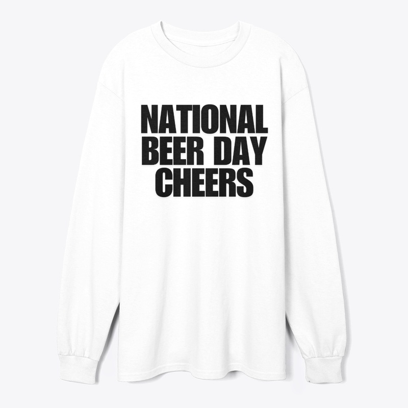 National Beer Day T-Shirt Design
