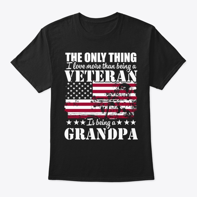 Veteran Grandpa Slim Fit T-Shirt