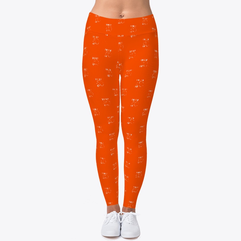 Curled Up Pup Leggings