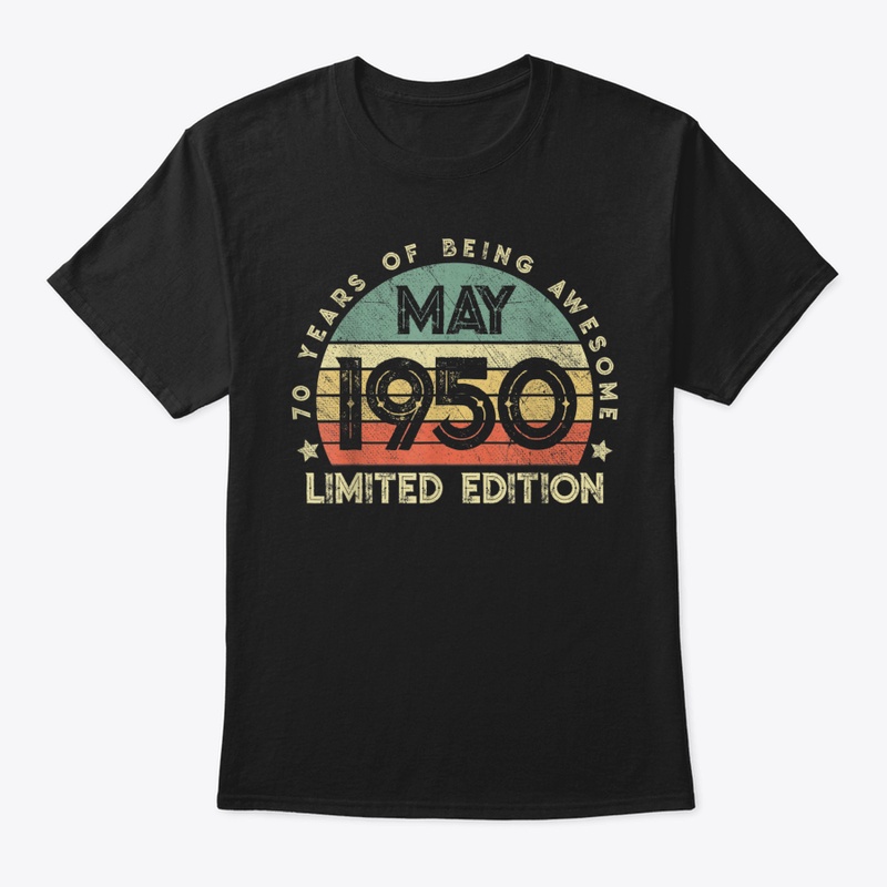 Born In May 1950 Limited Edition 70Th Bi