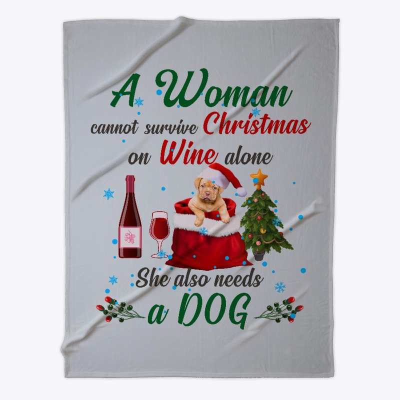 Survive Christmas On A Dog And Wine