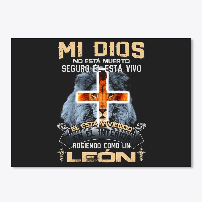 mi dios un leon