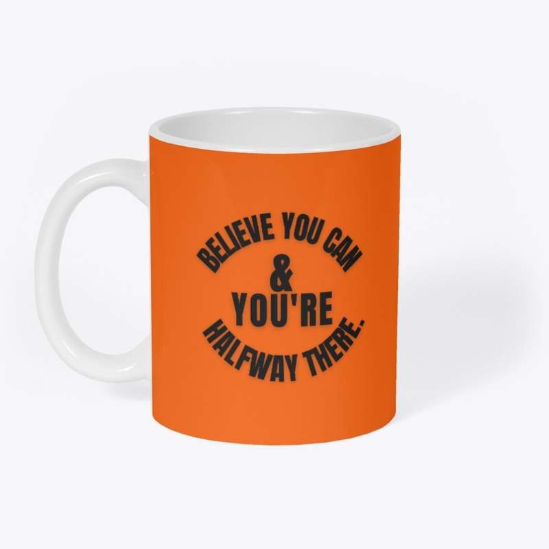 Motivational T-shirt believe you can do