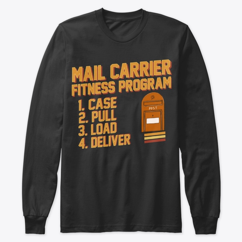 Funny Mail Carrier Gift Fitness Program