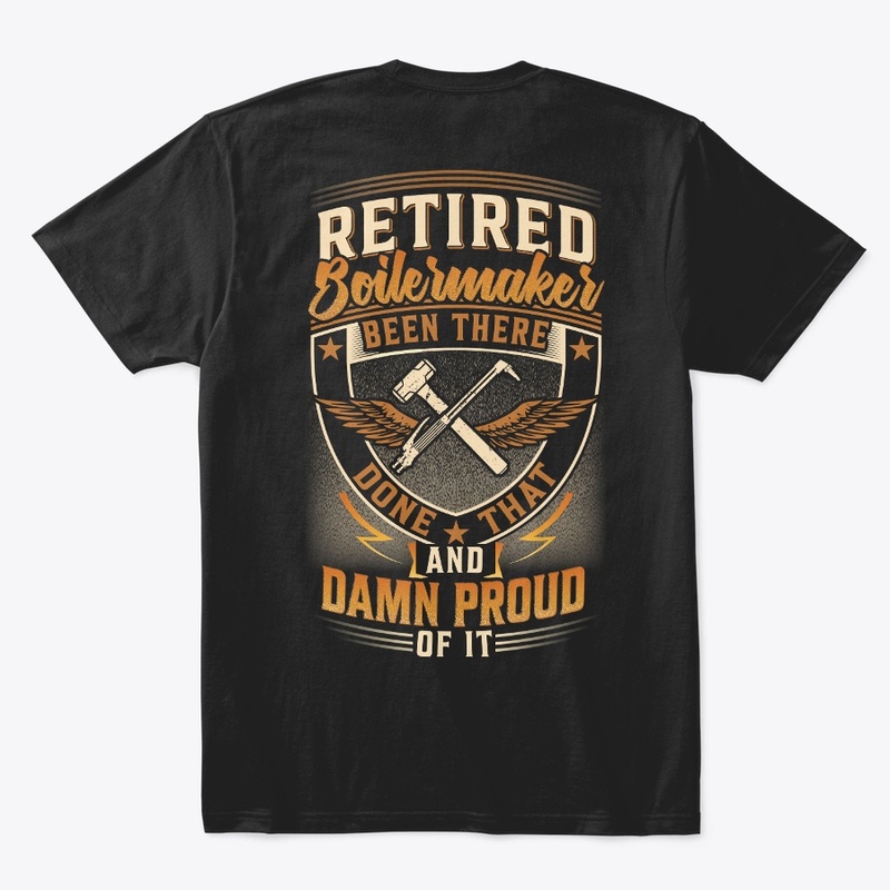 Proud Retired Boilermaker Hoodie 