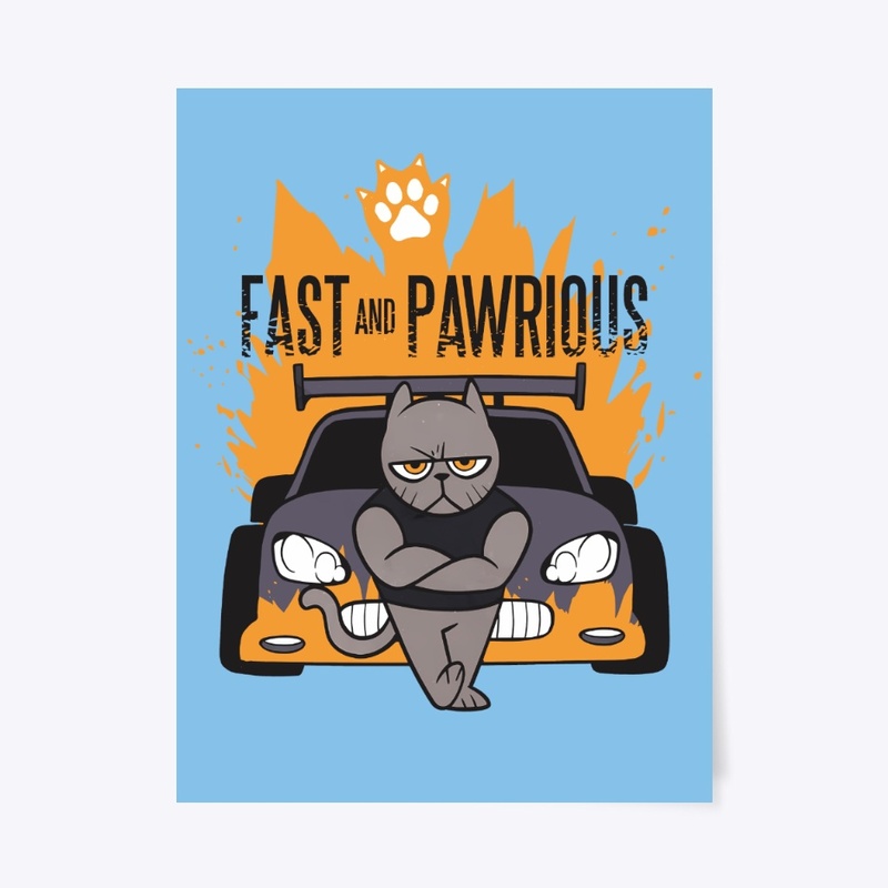 Racer Cat, Funny Parody