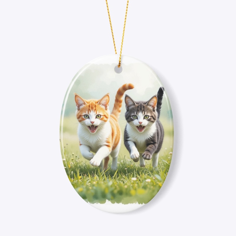 two cats