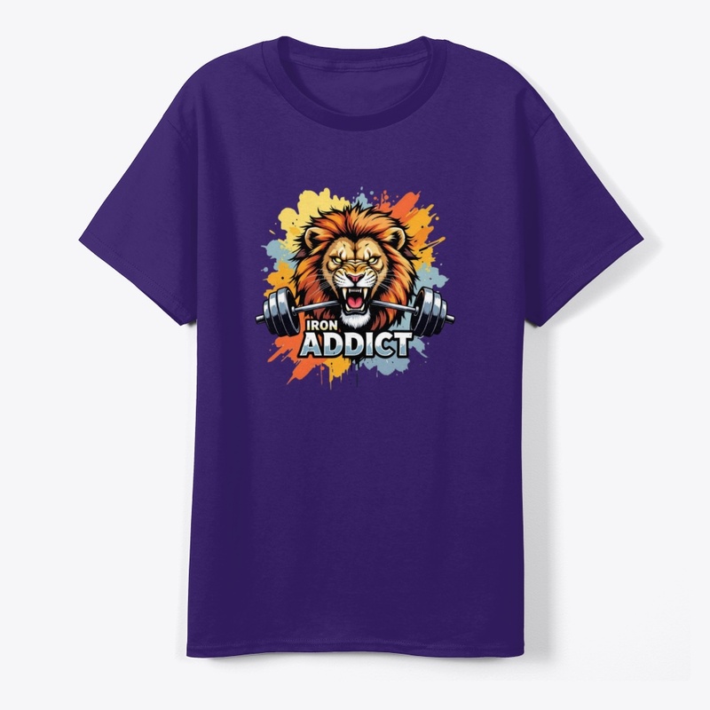 Roaring Lion Gym Motivation T-Shirt