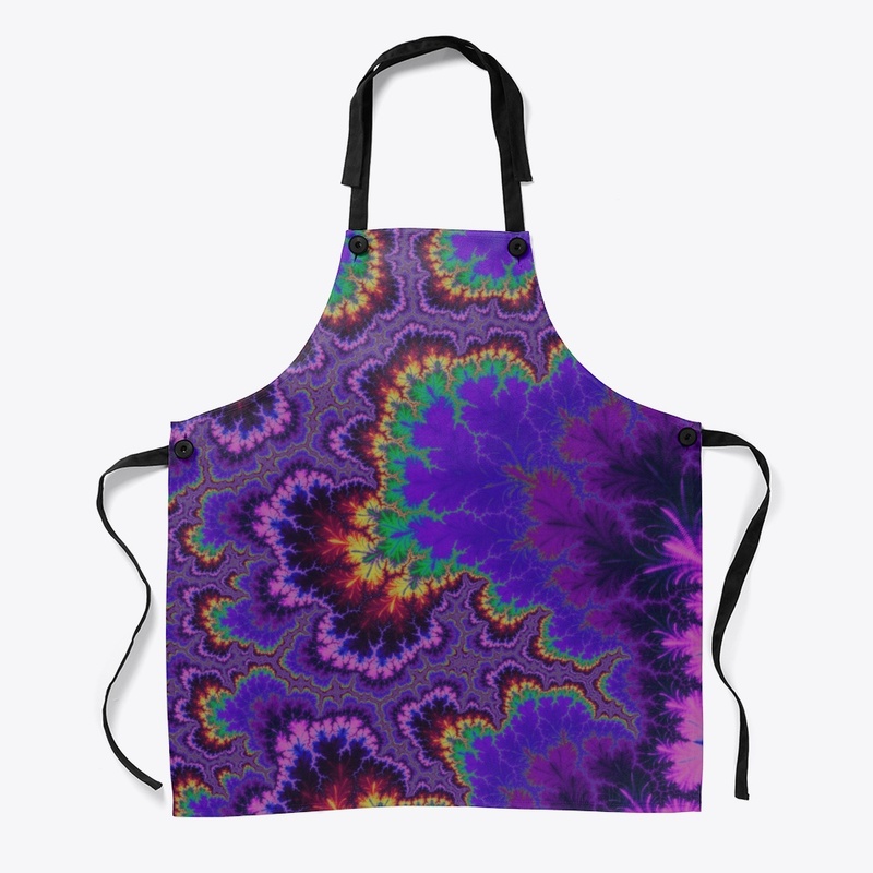 Colorful Trippy Hippie Rainbow Fractal