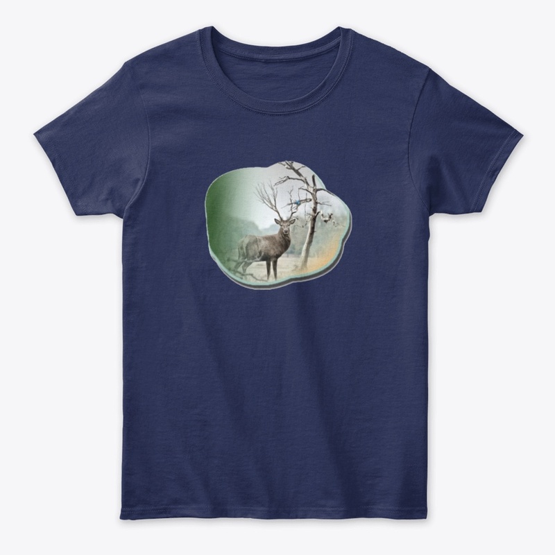 Brown deer design