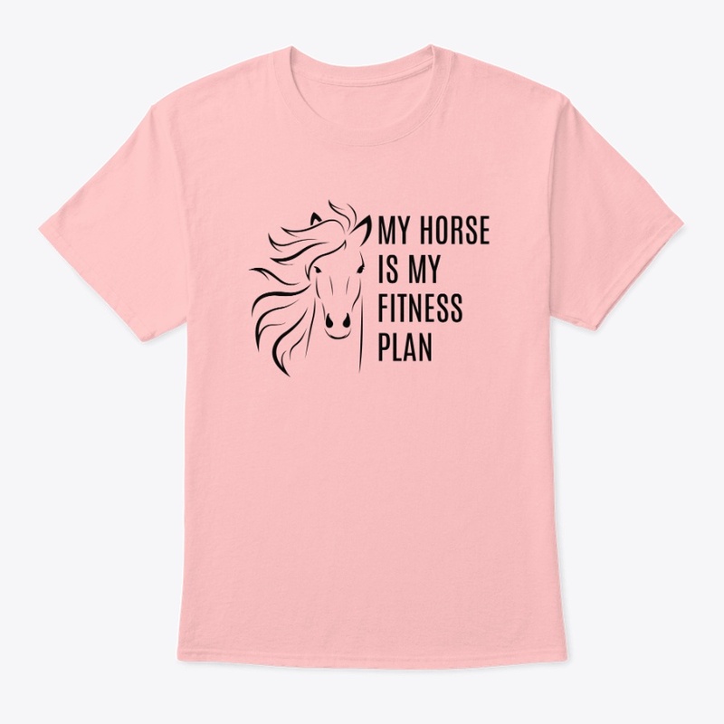 My horse is my fitness plan