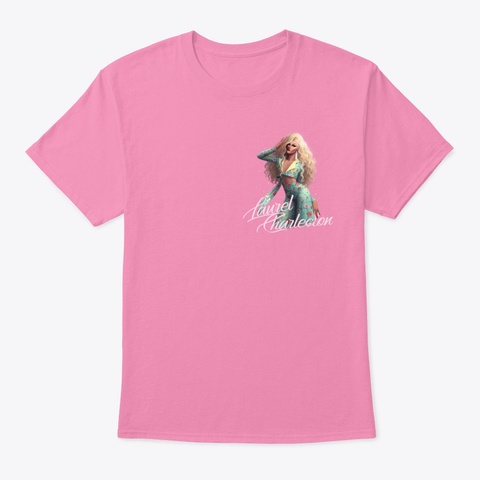Laurel Charleston Pink Kaos Front