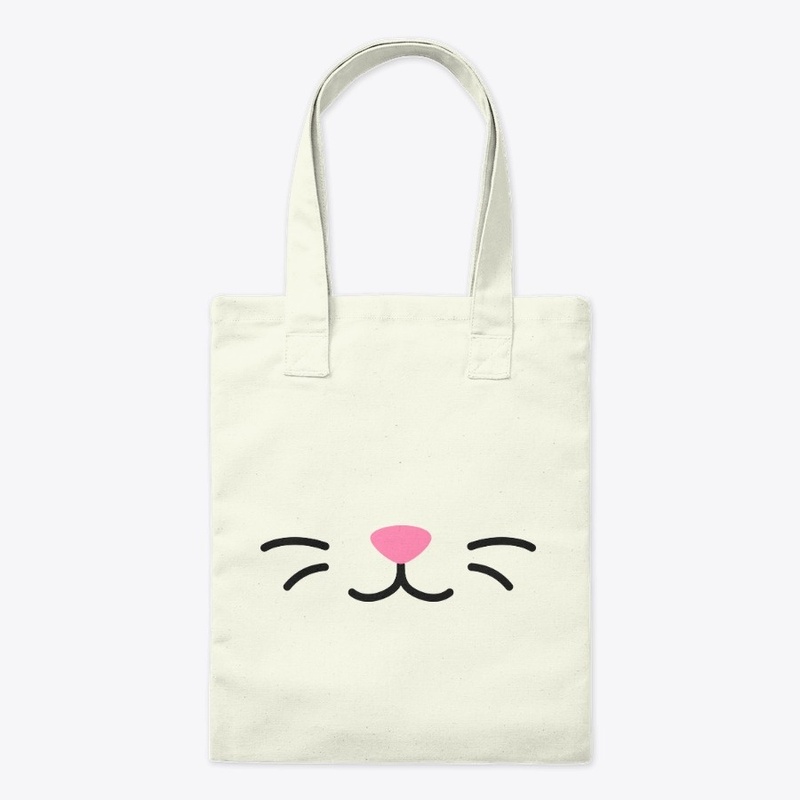 Cat lips face black