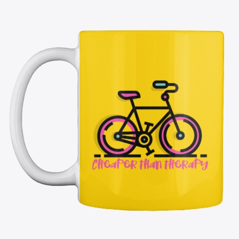 RIDING BIKE CYCLING CHEAPER THAN THERAPY