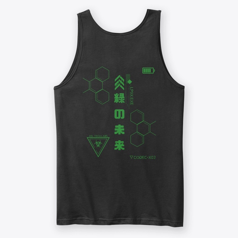 Stay Awake/Green Future Hoodie Tech Wear