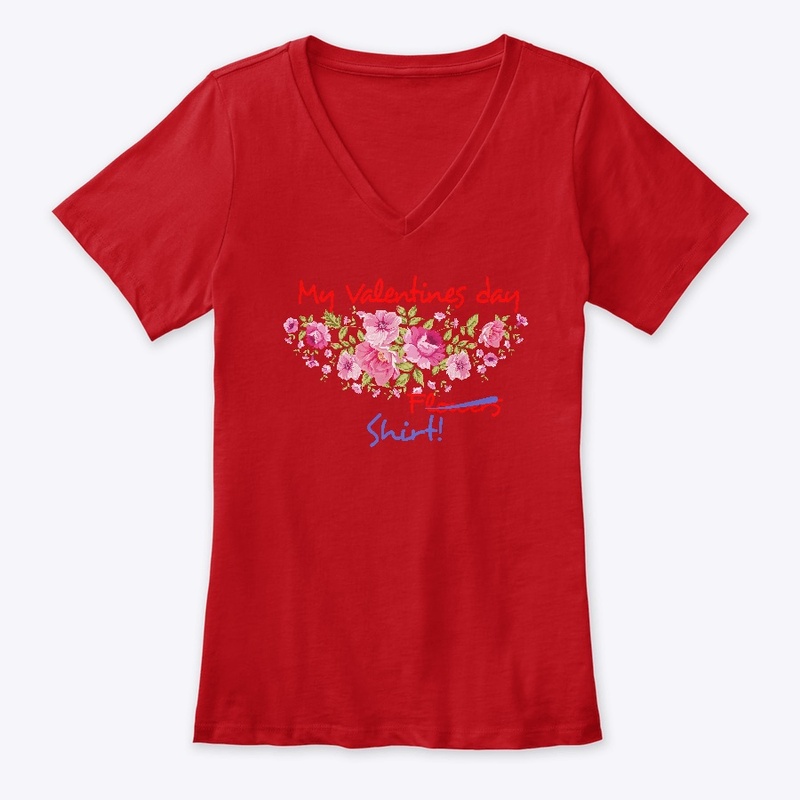 Valentines day flowers / SHIRT