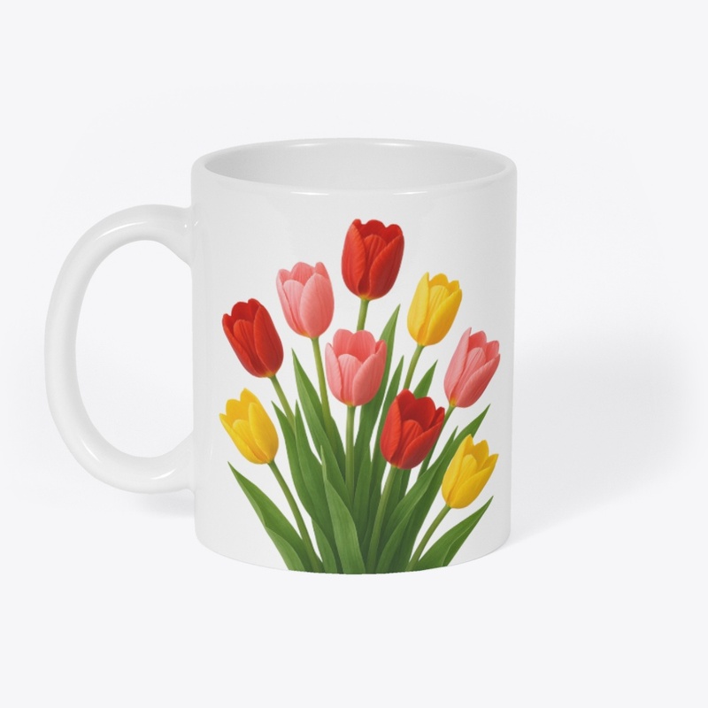 Morning Tulips Mug