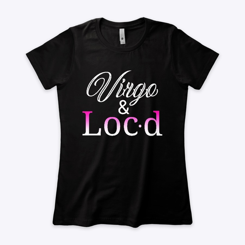 Virgo & loc'd zodiac tee shirt