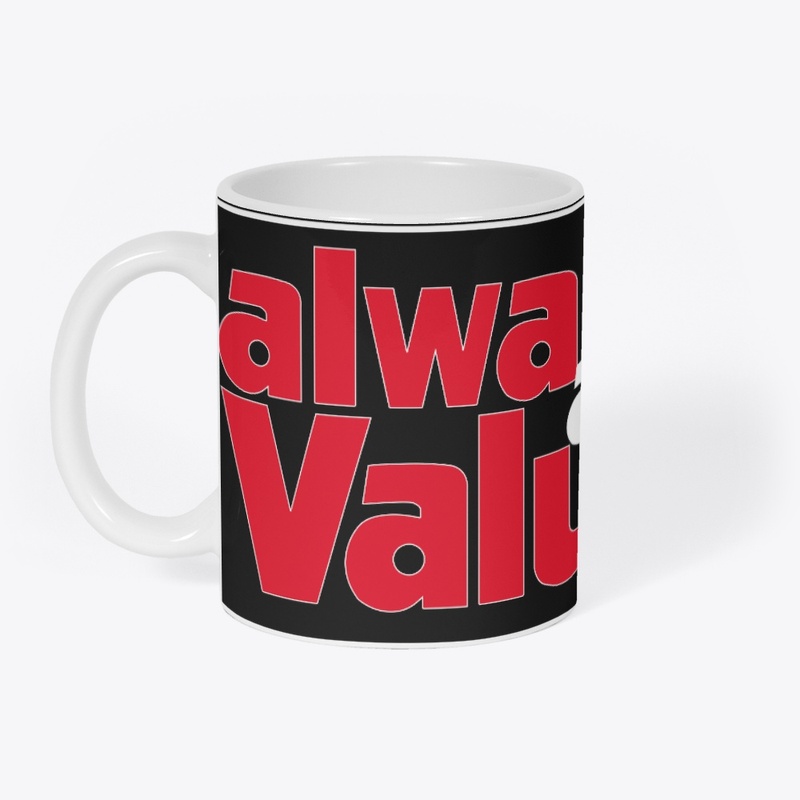 Retro Always Add Value Tee