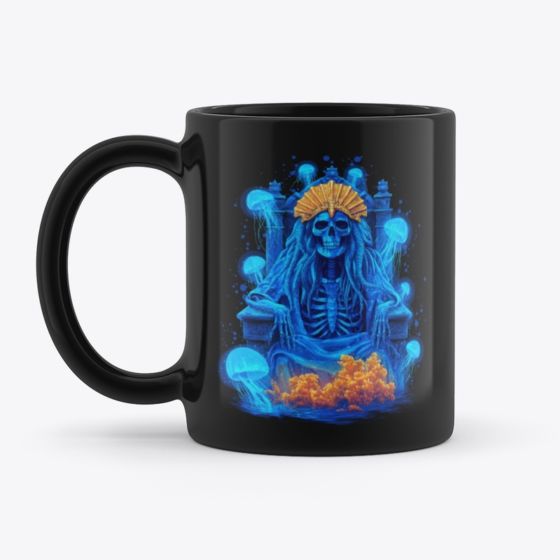 Jellyfish Crowned Sea Goddess